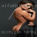 Michigan horny housewives