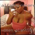 Women plant